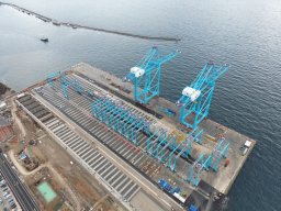 Kontenjerski terminal Zagrebacka obala u luci Rijeka 1